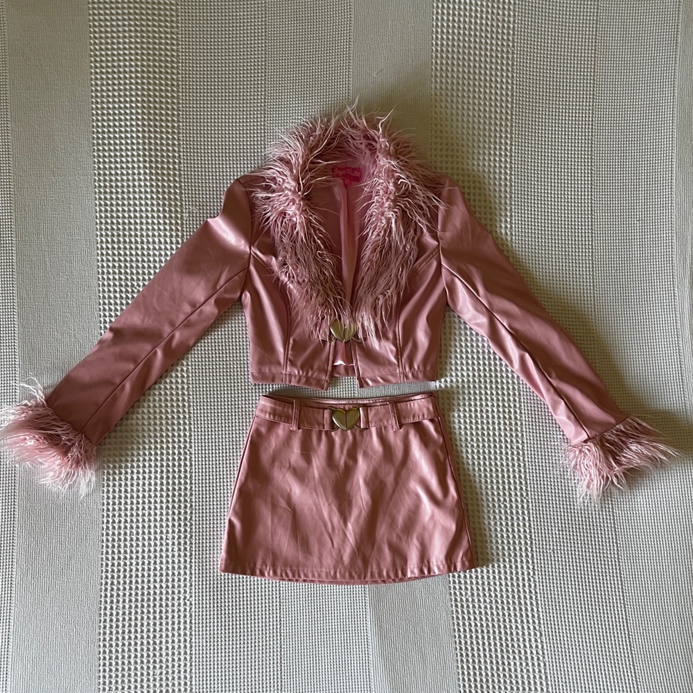 Dolls Kill - ‘Make ‘Em Pay’ Jacket and Skirt Set - XS